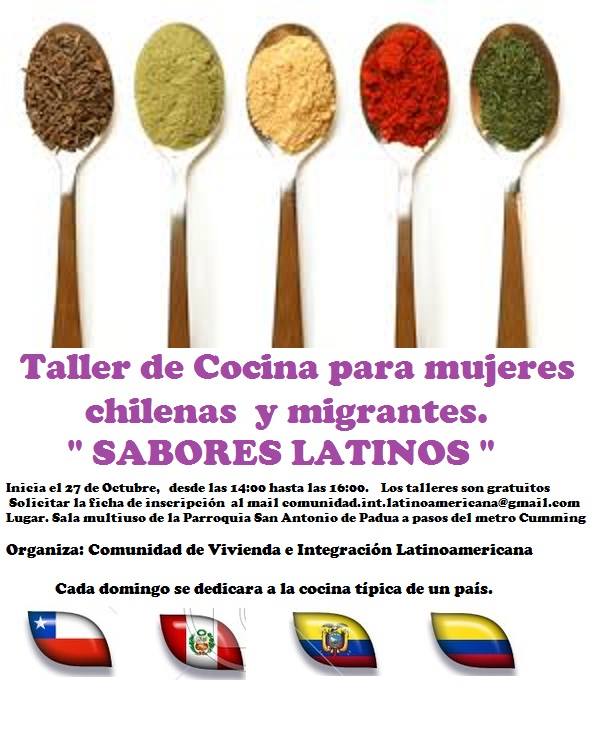 Taller de cocina «Sabores Latinos»