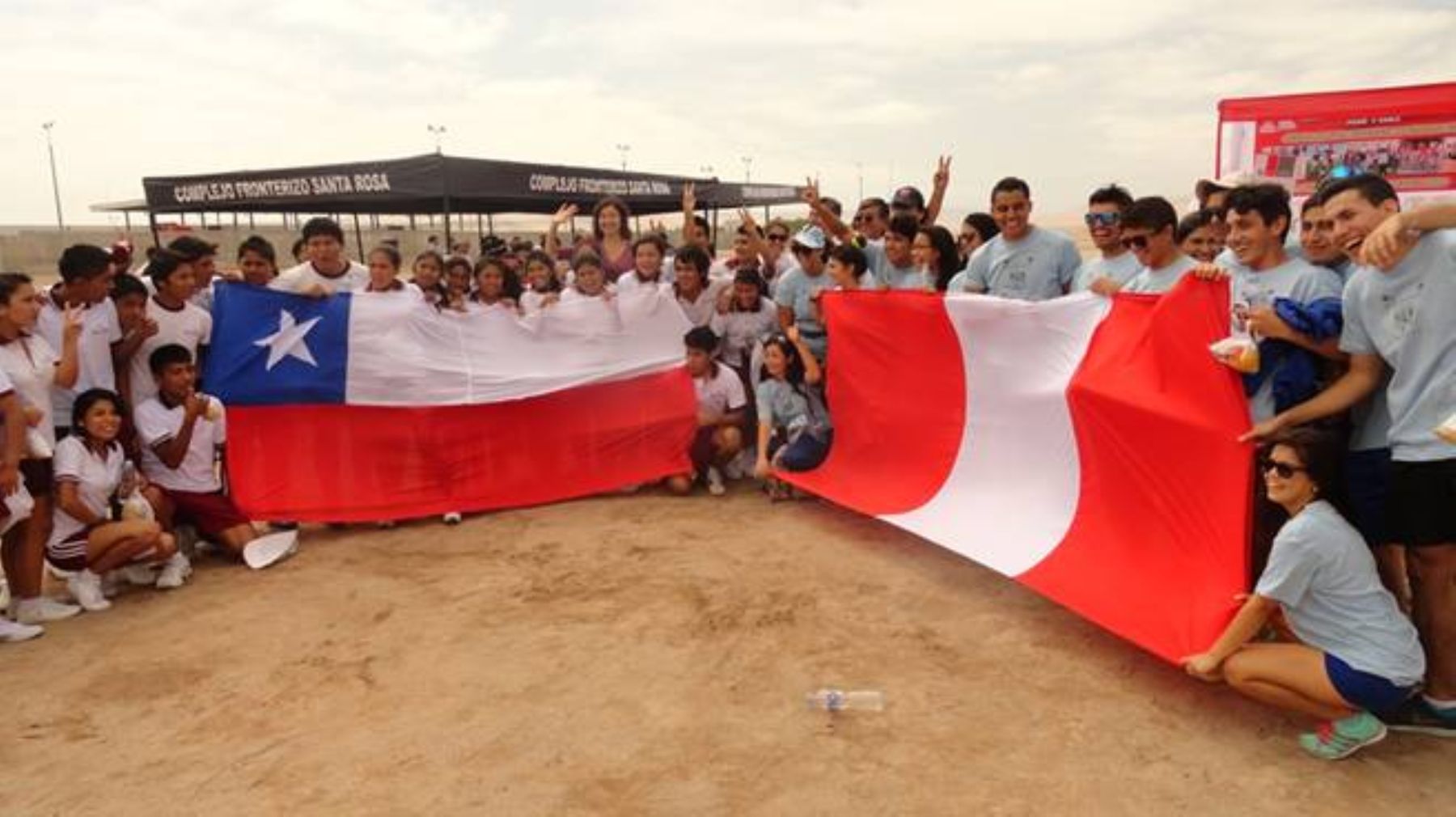 Escolares de Perú y Chile se unen para promocionar actividad física