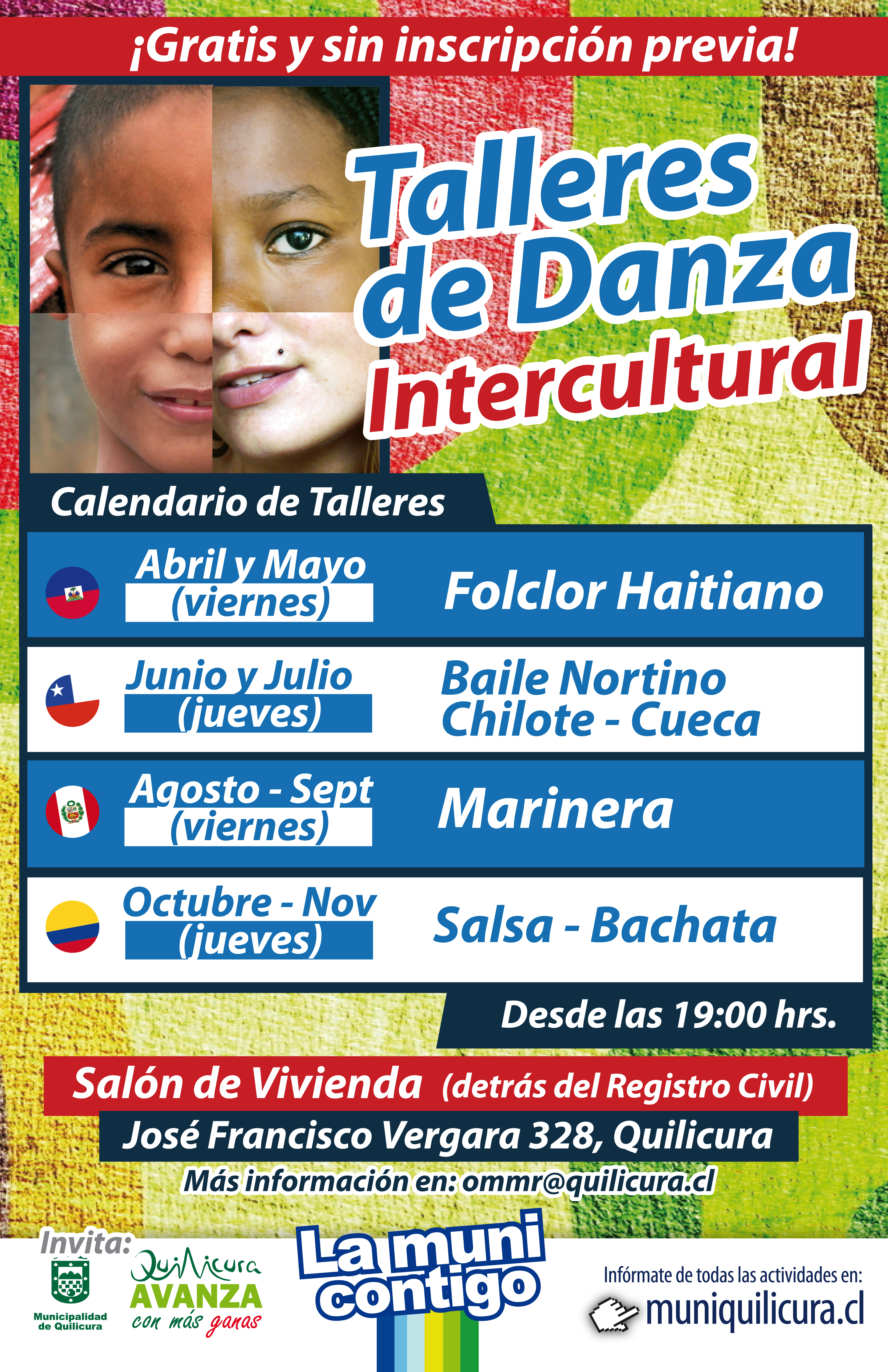 Talleres de Danza Intercultural en Quilicura