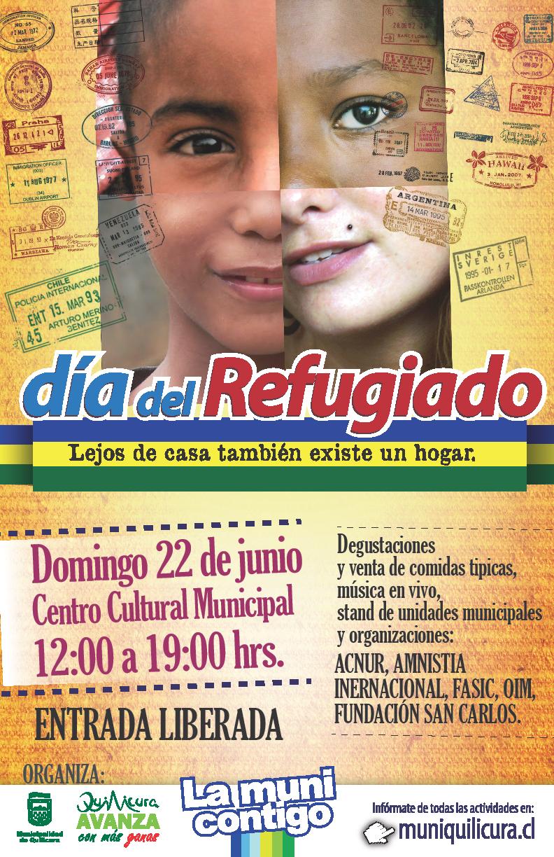 Día del Refugiad@ y Lanzamiento de Políticas Locales en Migración y Refugio en Quilicura