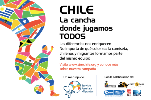 «Chile, la cancha donde jugamos todos»
