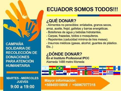 Campaña Solidaria Ecuador Somos Todos