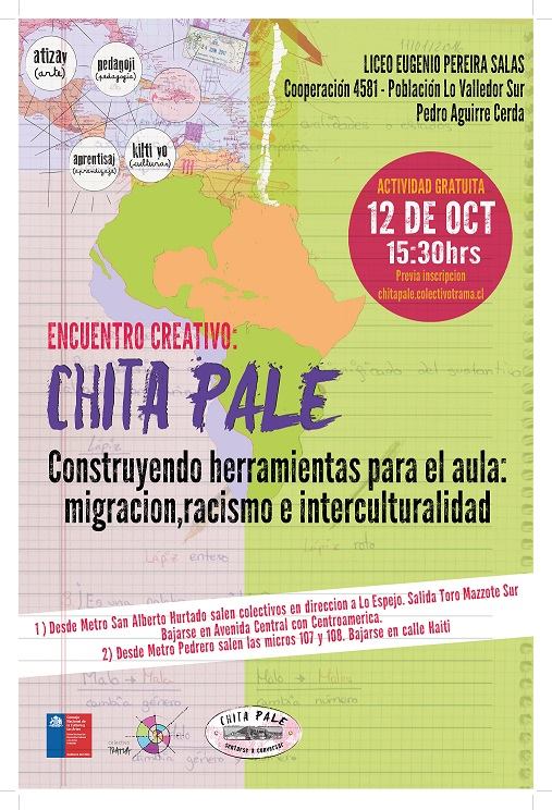 ENCUENTRO CREATIVO CHITA PALE: SE ABRE UN MAPA DE CONVERSACIÓN.