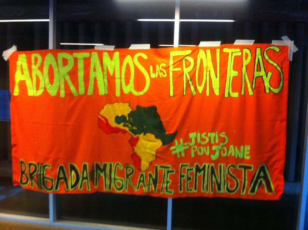 ¡Abortamos las fronteras!