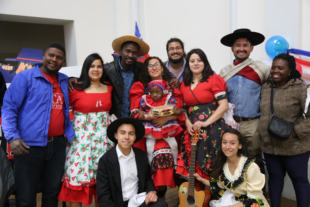 “Los migrantes celebran Chile”: Revisa aquí las principales postales que dejó la jornada de fiestas patrias