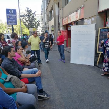 Migrantes continúan consolidando demandas sociales, como parte de los cabildos autoconvocados