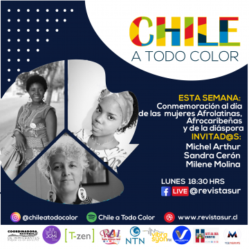 Chile a  Todo Color: Día de las Mujeres Afrolatinas, Afrocaribeñas y de la Diáspora