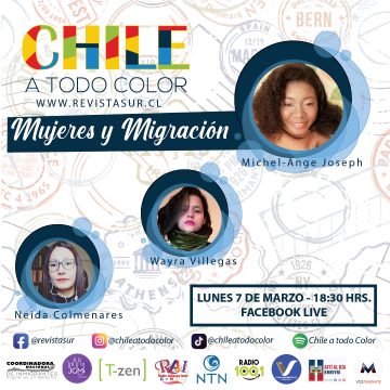 Chile a Todo Color: Mujeres y Migración, en la previa del 8M