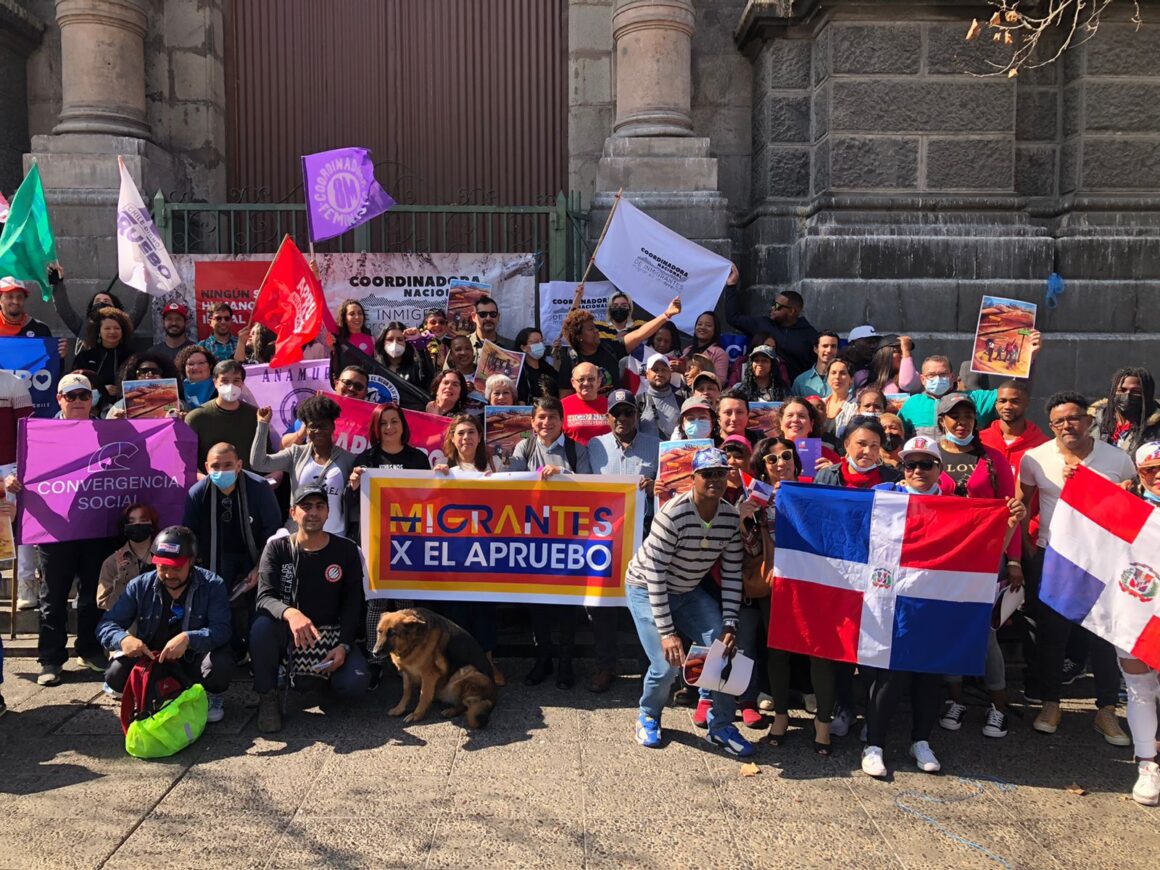 Articulación de Migrantes por el Apruebo convoca a votar por la propuesta de nueva Constitución