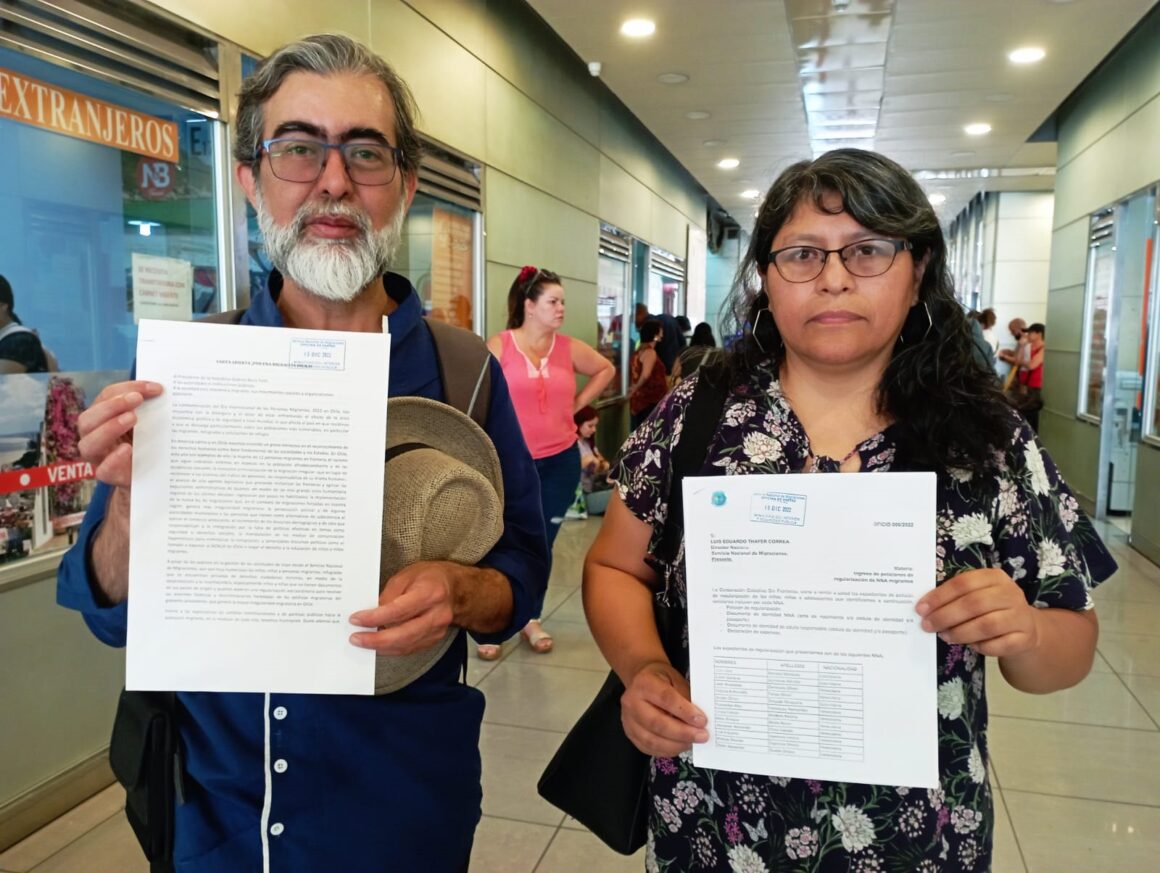 Por Día de las personas migrantes entregan carta con demandas sobre políticas migratorias