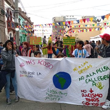 Carnaval por el reconocimiento de los derechos de niñeces que migran
